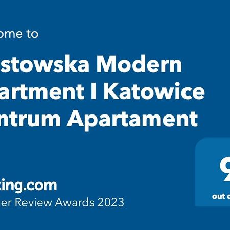 Piastowska Modern Apartment I Katowice Centrum Apartament Eksteriør bilde